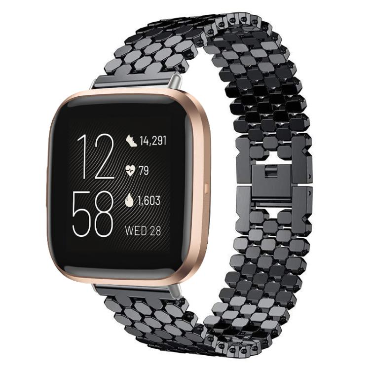 xDfind Fish Scale Texture Metal Watch Band, For Fitbit Versa 4/Versa 3/Sense 2/Sense, For Fitbit Versa 2/Versa/Versa Lite