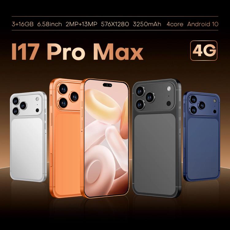 I17 Pro Max / THA97, 3GB+16GB, 6.58 inch Android 10  MTK6737 Quad Core, Network: 4G, Dual SIM, EU Plug, US Plug, UK Plug, AU Plug