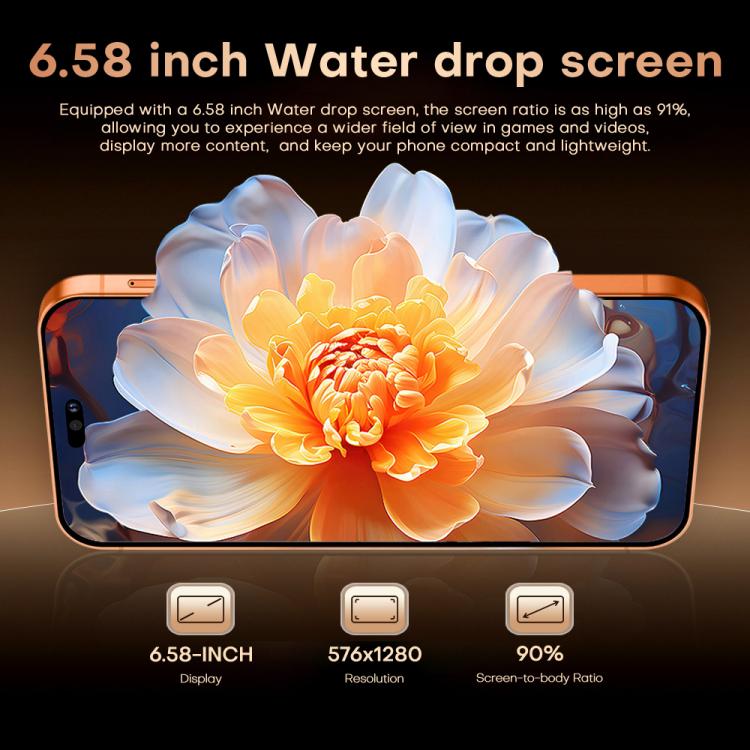 I17 Pro Max / THA97, 3GB+16GB, 6.58 inch Android 10  MTK6737 Quad Core, Network: 4G, Dual SIM, EU Plug, US Plug, UK Plug, AU Plug