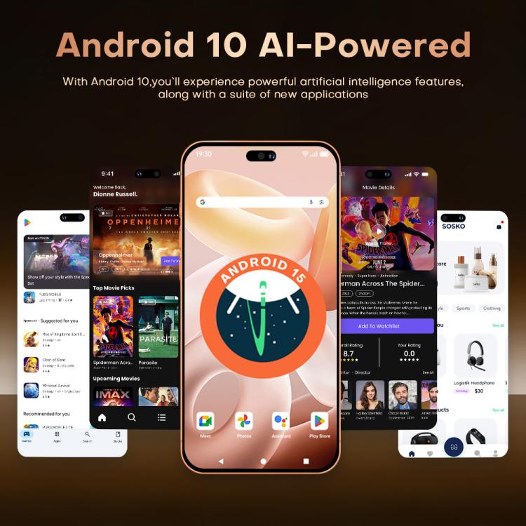 I17 Pro Max / THA97, 3GB+16GB, 6.58 inch Android 10  MTK6737 Quad Core, Network: 4G, Dual SIM, EU Plug, US Plug, UK Plug, AU Plug