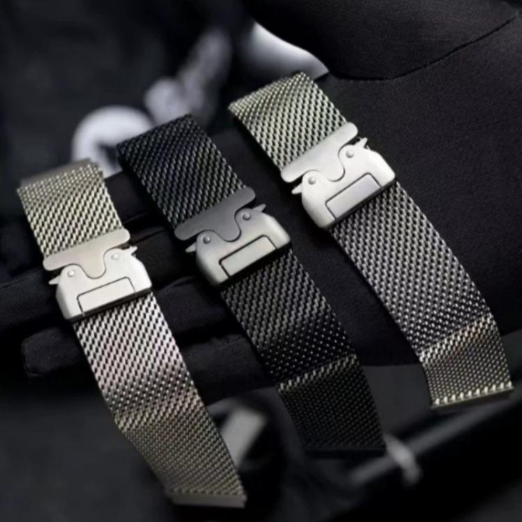 Magnetic Parachute Milanese Titanium Alloy Watch Band, For vivo Watch GT 2 / iQOO Watch GT 2, For vivo Watch GT / iQOO Watch GT