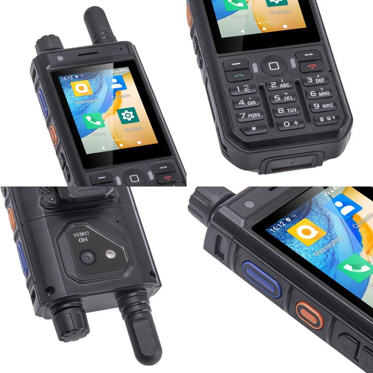 UNIWA F70 Walkie Talkie Rugged Phone, 1GB+8GB, 2.4 inch Android 10 Unisoc 8541E Quad Core, Network: 4G, SOS, OTG, Support Google Play