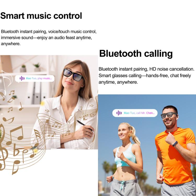 XK One Mac 8MP Voice Touch Control Smart Color Changing Lenses AI Smart Glasses