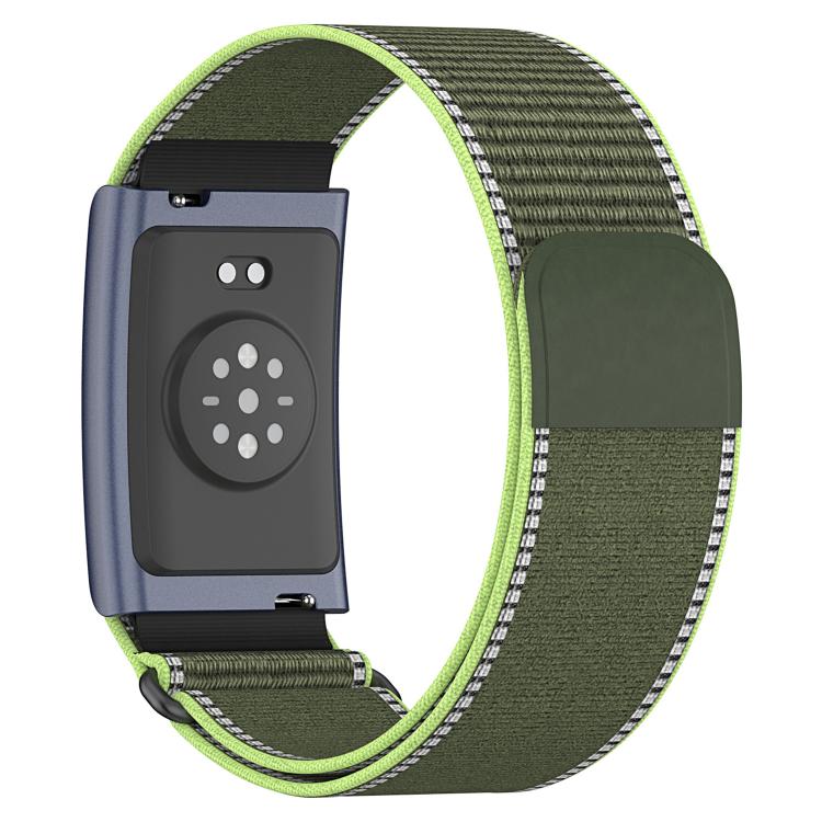 For Amazfit Helio Strap xDfind Covered Nylon Loop Band, 280mm Wristband, 420mm Arm Strap