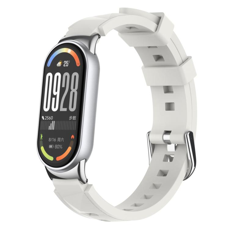 xDfind Diamond Texture 3D Silicone Watch Band, For Xiaomi Smart Band 10 / 9 / 8