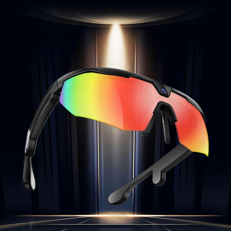 W640 8MP Cycling Smart AI Sports Glasses, Six-axis Image Stabilization, Wi-Fi, Touch Control, Dual Mic Noise Reduction, AI Translation