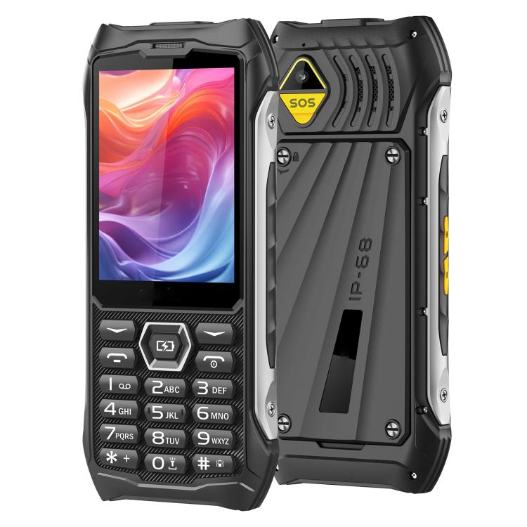HP336 4G IP68 Rugged Phone, 3.5 inch, 4500mAh Battery, Network: 4G, BT, FM, SOS, Torch, EU Plug, US Plug, UK Plug
