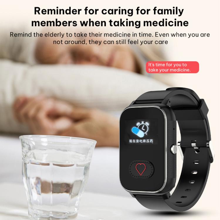FA96S 1.0-inch Screen 4G Network GPS Tracking Elderly Care Smart Watch, Eurasia-Africa Version, American Version