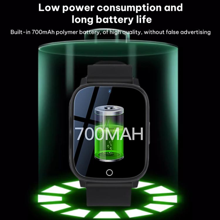 FA83S 1.69-inch 4G Network GPS Tracking Elderly Care Smart Watch Support Heart Rate / Blood Pressure Monitoring, Eurasia-Africa Version, American Version