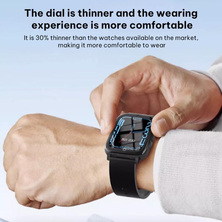 FA83S 1.69-inch 4G Network GPS Tracking Elderly Care Smart Watch Support Heart Rate / Blood Pressure Monitoring, Eurasia-Africa Version, American Version