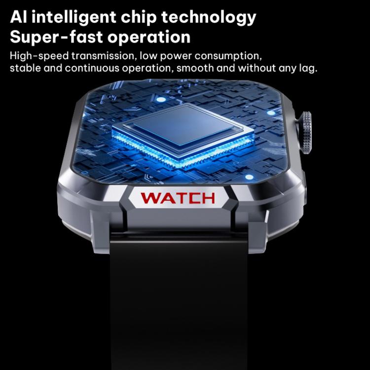 FA82S 1.83-inch 4G Network GPS Tracking Smart Watch Support Heart Rate / Blood Pressure Monitoring