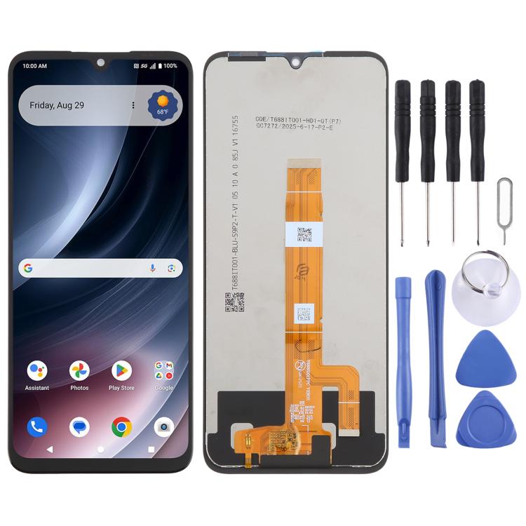 LCD Screen with Digitizer Full Assembly, For Cricket Icon 2026 U656AC, For Cricket Icon Plus 2026 SN333C