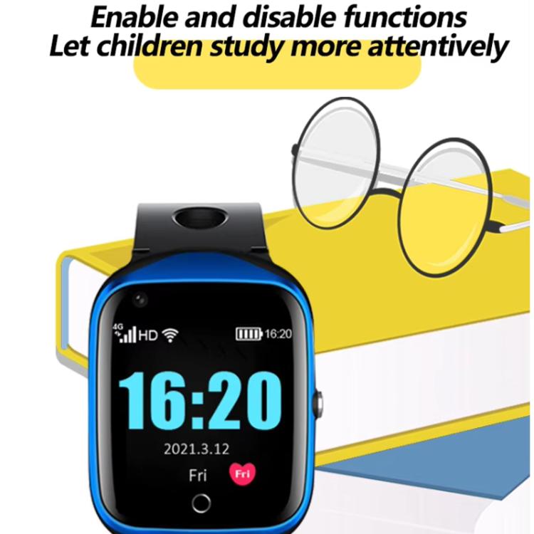FA66 1.3-inch Screen 4G Network GPS Tracking Student Smart Watch, Eurasia-Africa Version, American Version
