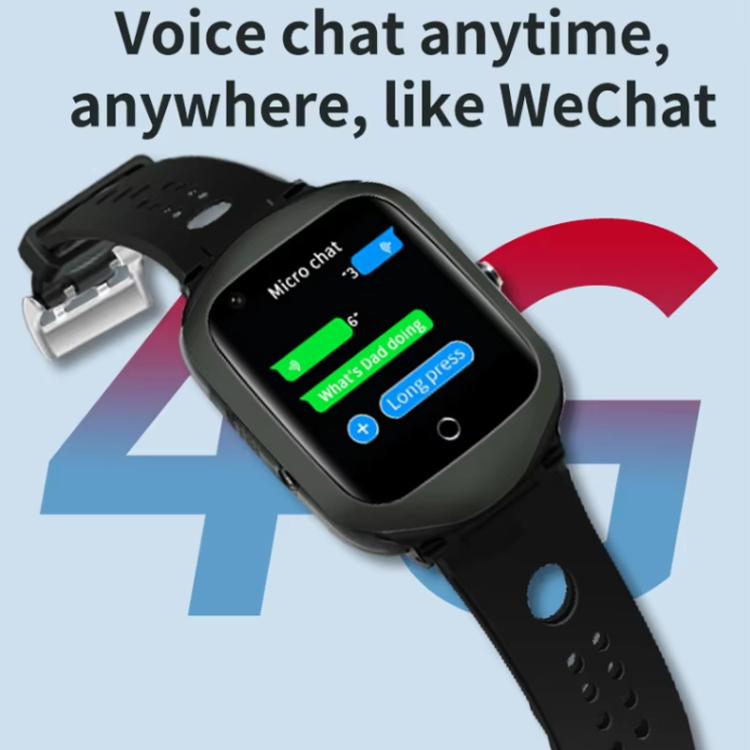 FA66S 1.3-inch Screen 4G Network GPS Tracking Elderly Smart Watch Support Heart Rate / Blood Pressure Monitoring, Eurasia-Africa Version, American Version