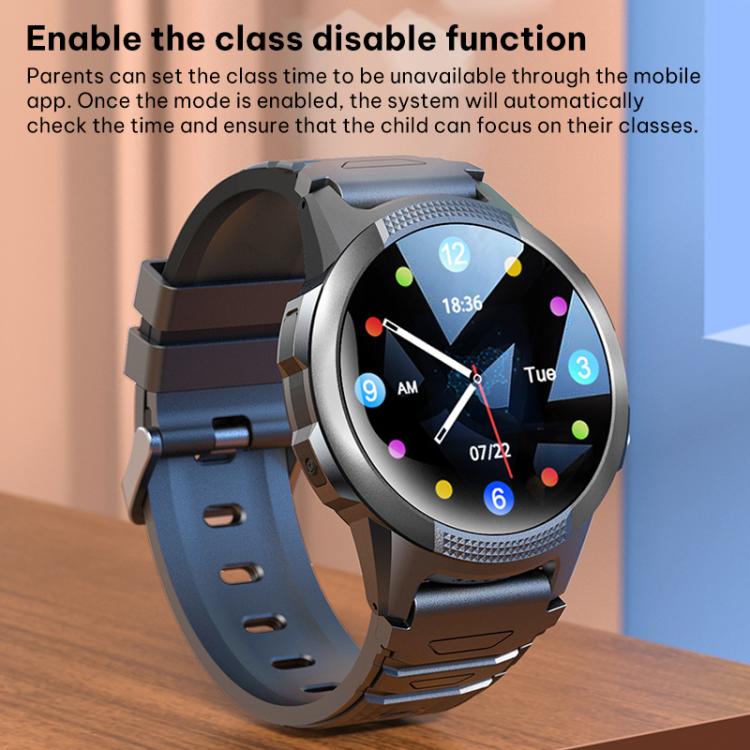 FA56 1.28-inch Screen 4G Network GPS Tracking Kids Smart Watch, Eurasia-Africa Version, American Version