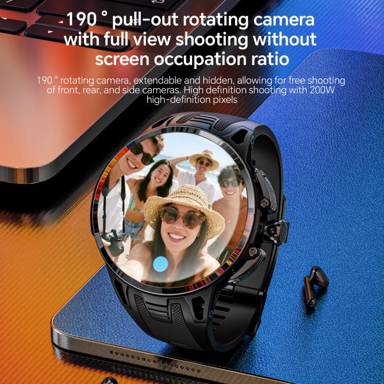 LOKMAT APPLLP 4 Pro 4G Smart Watch, 1.75 inch SC8541E Quad Core, 3GB+32GB, Android 8.1, Video Call