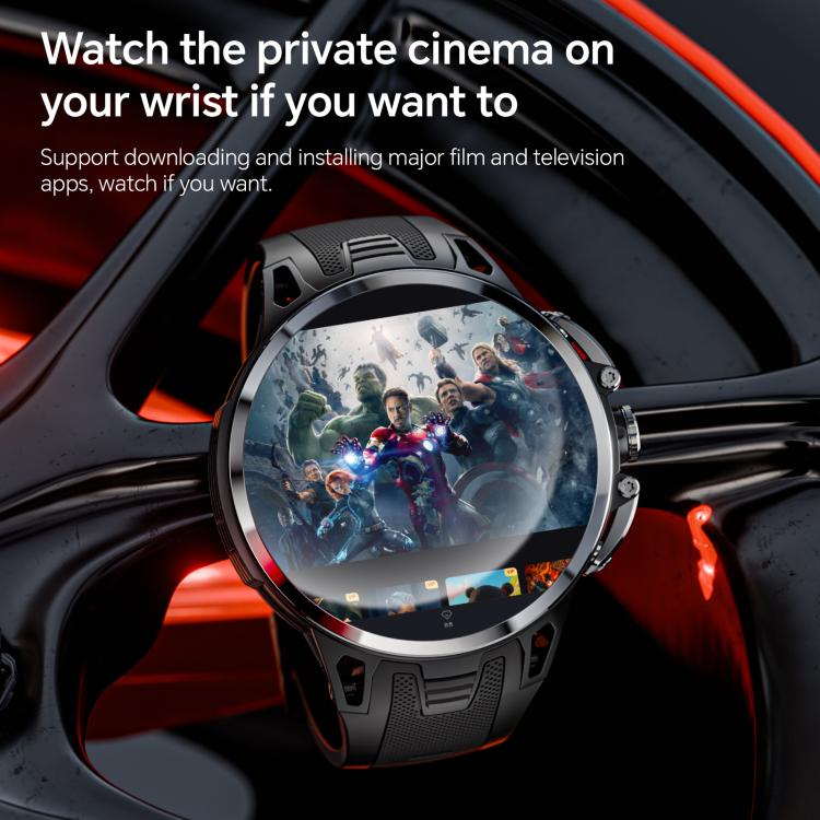 LOKMAT APPLLP 4 Pro 4G Smart Watch, 1.75 inch SC8541E Quad Core, 3GB+32GB, Android 8.1, Video Call