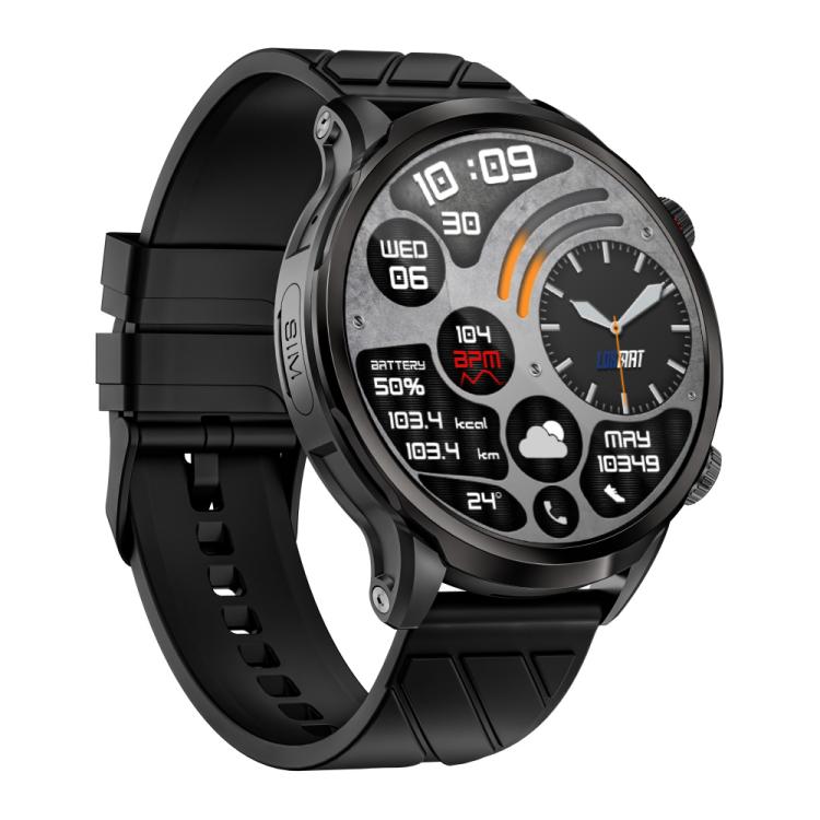 LOKMAT APPLLP 8 Pro 4G Smart Watch, 1.58 inch SC8541E Quad Core, 3GB+32GB, Android 8.1, GPS, Heart Rate