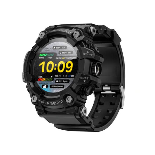 LOKMAT ATTACK T Rugged Smart Watch, 1.32 inch, BT Call, SOS, Pedometer, Sleep Tracking, Heart Rate, Blood Pressure, Blood Oxygen