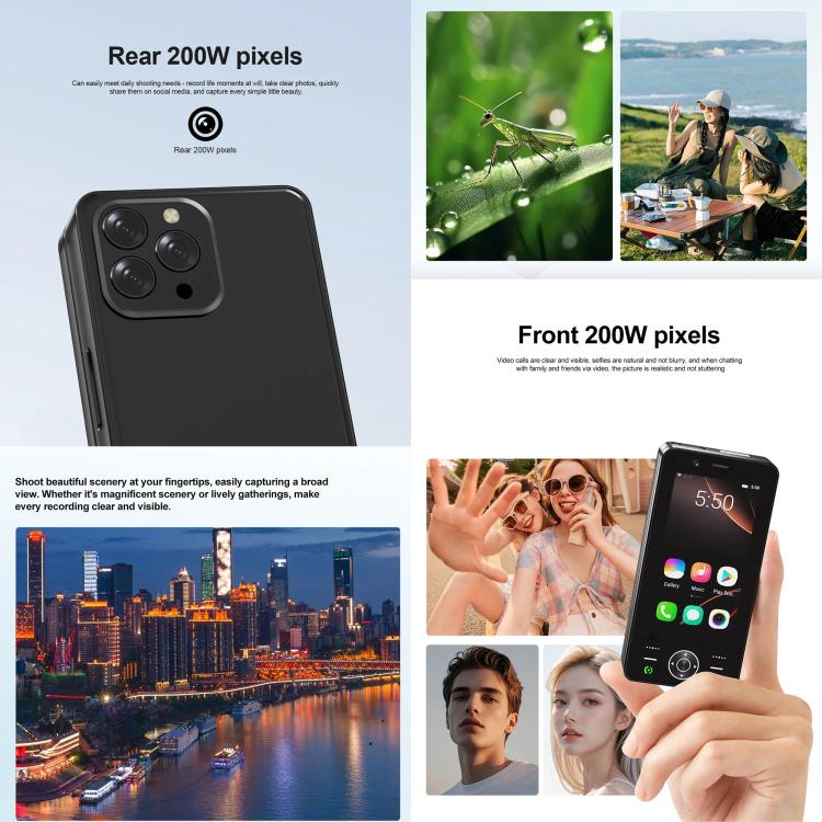 S160 Slide Phone, 2GB+16GB, 3.0 inch Android 8.1 MTK6737 Quad Core, Network: 4G, Dual SIM