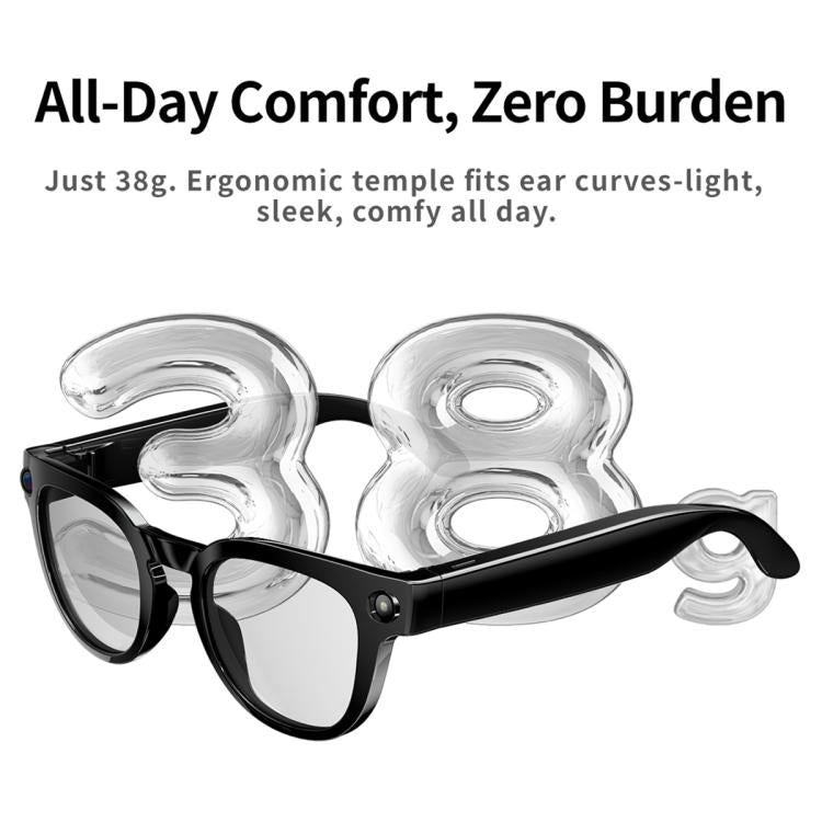 MT3 8MP Smart AI Glasses, WiFi, Touch Control, BT Call