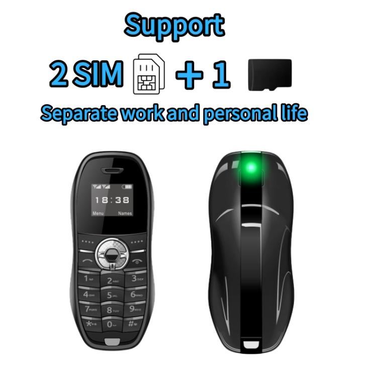 X18 Mini Phone, 0.66 inch, MTK6261D, Support Bluetooth, FM, GSM, Dual SIM