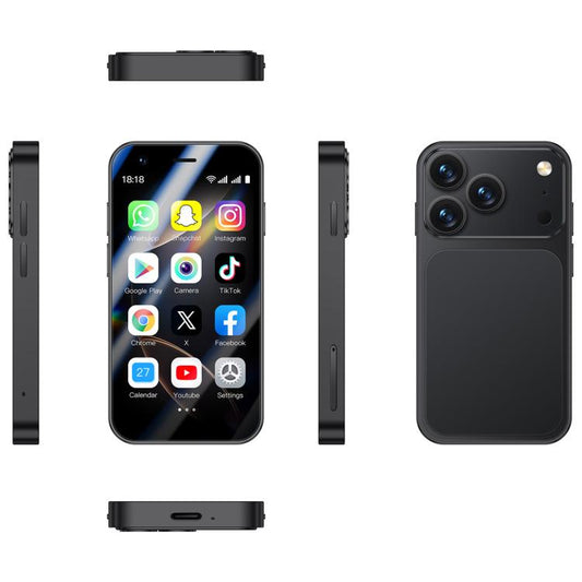 A17 mini, 2GB+16GB, 3.0 inch Android 8.1 MTK6580 Quad Core, Network: 3G, Dual SIM