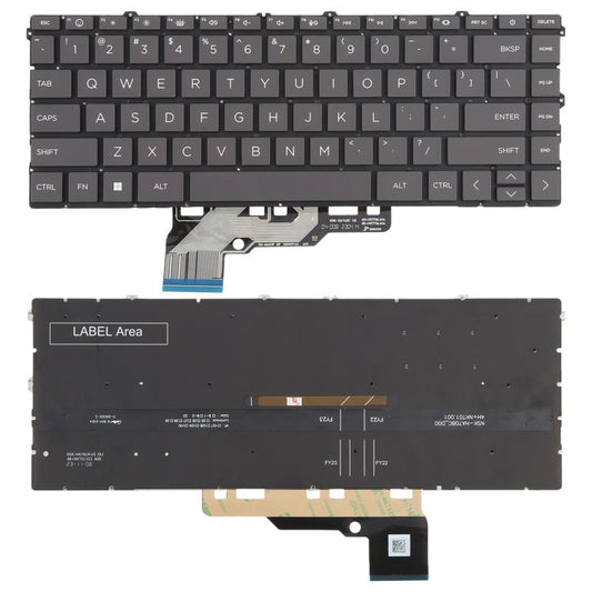 US Version Laptop Backlit Keyboard for HP Envy 15-FE 15-FE0013DX 15-FH 15-FH0013DX TPN-C165, For HP Envy 15-FE