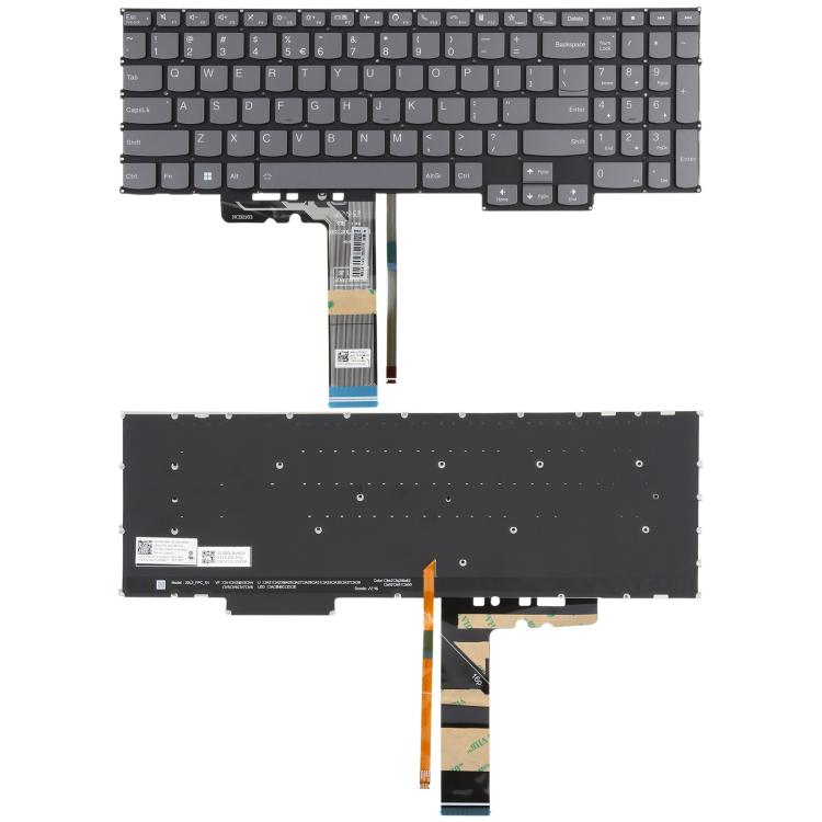 US Version Backlit Laptop Keyboard with Pointing for Lenovo ThinkBook 16p G3 ARH / 16p G4 IRH / 16p G2 ACH, For Lenovo ThinkBook 16p G3 ARH