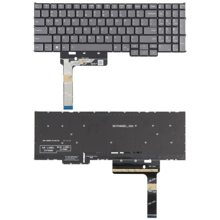 US Version Backlit Laptop Keyboard with Pointing for Lenovo ThinkBook 16 G6 / 16 G6 IRL 21KH / 16 G6 ABP 21KK, For Lenovo ThinkBook 16 G6