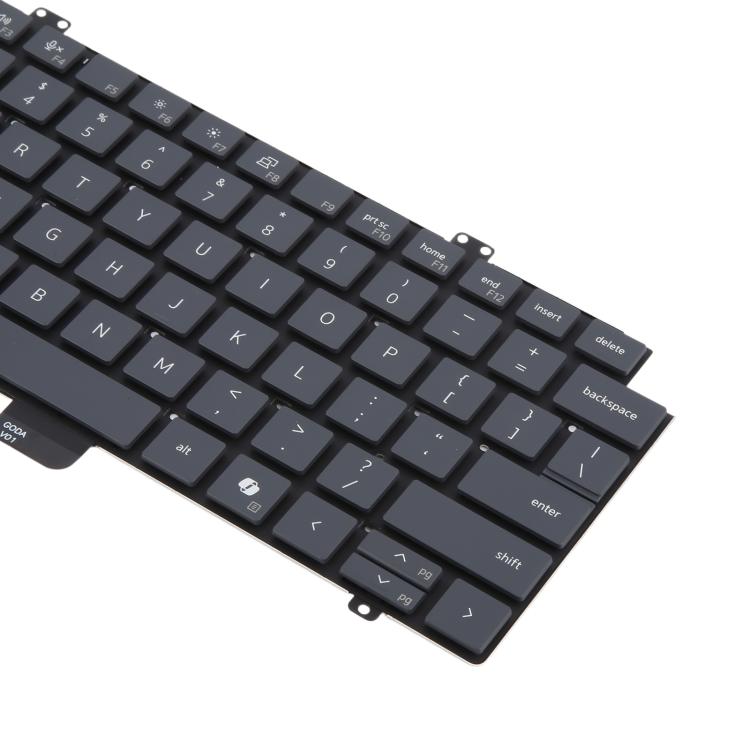 For Dell Pro 14 Plus PB14250 14255 Pro Max 14 Series US Version Laptop Keyboard, For Dell Pro 14 Plus PB14250(Grey)