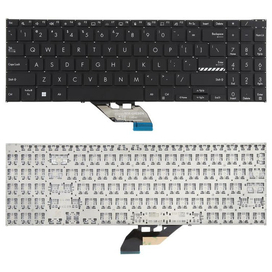 For ASUS Vivobook S 16 Flip TP3604 TP3604VA TN3604 TN3604U US Version Laptop Keyboard, For ASUS Vivobook S 16 Flip(Black)