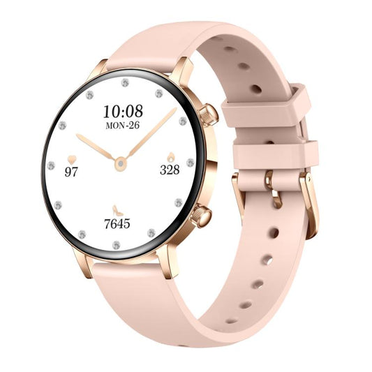 QS03 1.32-inch AMOLED Display Women Smart Watch Supports Health Monitoring