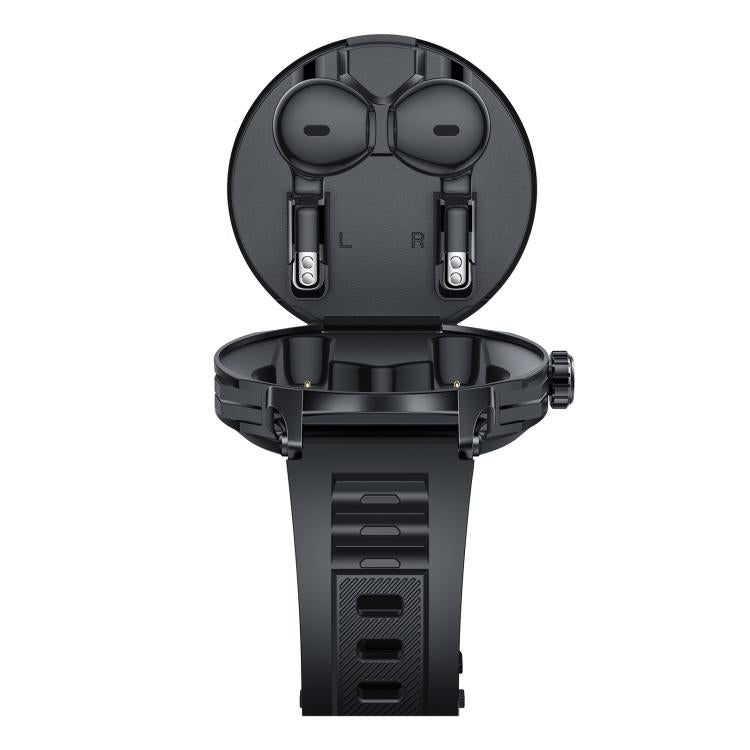 Yesido IO50 Smart Watch with TWS Earbuds, 2-in-1 Bluetooth-Compatible Smartwatch with Charging Box, 1.46 inch HD Display, NFC