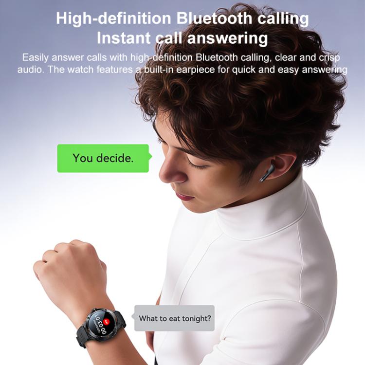 Yesido IO50 Smart Watch with TWS Earbuds, 2-in-1 Bluetooth-Compatible Smartwatch with Charging Box, 1.46 inch HD Display, NFC