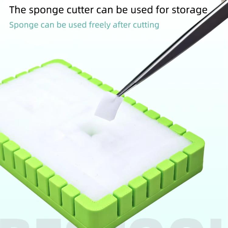 BEST BST-QJ3 Nano Sponge Cutting Storage Box with 10 Sponge Sheets, BEST BST-QJ3