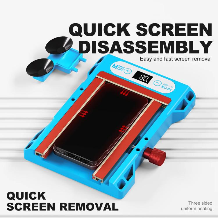 MaAnt SC-01 Quick Release NO.1 Heating Screen Removal and Adhesive Elimination Machine, MaAnt SC-01