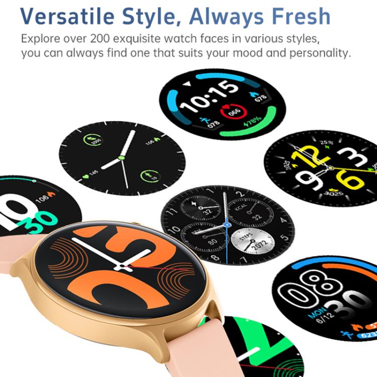 GR2 1.46 inch Ultra-HD Screen BT Calling Smart Watch, Support Health Monitoring
