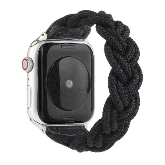 Elastic Woven Watchband For Apple Watch Series 6 & SE & 5 & 4 40mm / 3 & 2 & 1 38mm, 120mm, 130mm, 150mm