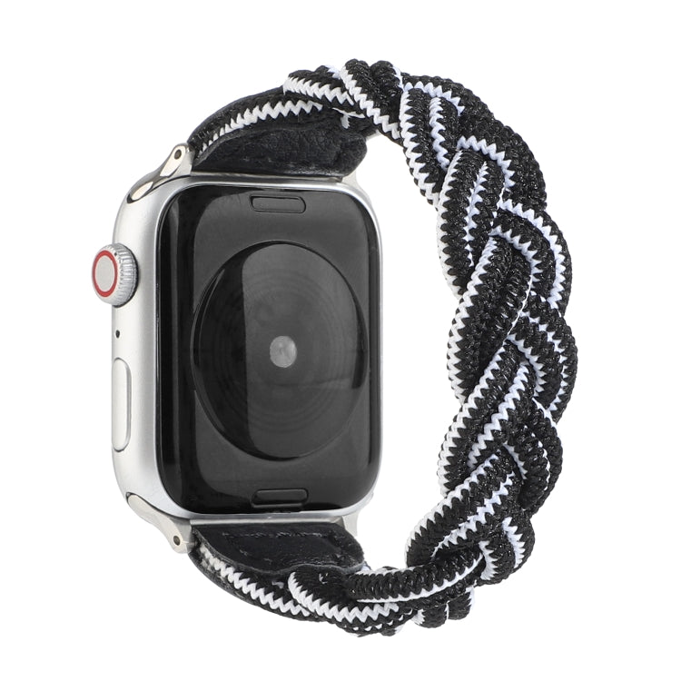 Elastic Woven Watchband For Apple Watch Series 6 & SE & 5 & 4 44mm / 3 & 2 & 1 42mm, 120mm, 130mm, 150mm