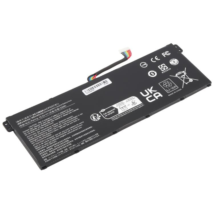 15.2V 53Wh Laptop Batteries For Acer ES1-311 A515-51G swift 3 sf314-51 52 53 N17P3 AC14B8K, For Acer ES1-311 A515-51G swift 3 sf314-51