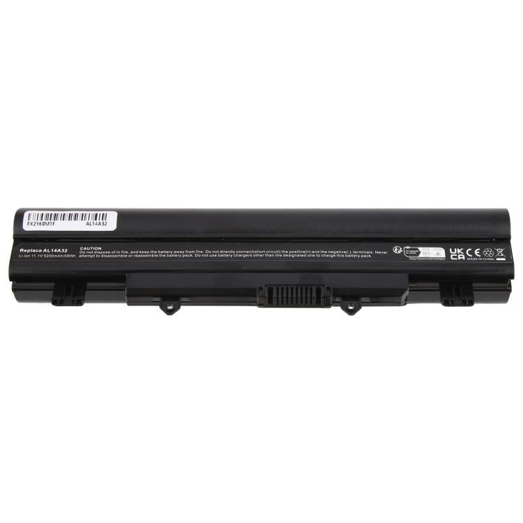 5200mAh 58Wh Laptop Batteries For Acer E5-472-411-472G-551G-571G-572G AL14A32, For Acer E5-472-411-472G-551G-571G-572G AL14A32