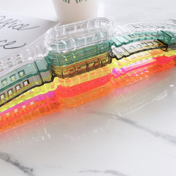 For Xiaomi Mi Band 5 / 4 Universal Silicone Transparent Replacement Strap Watchband