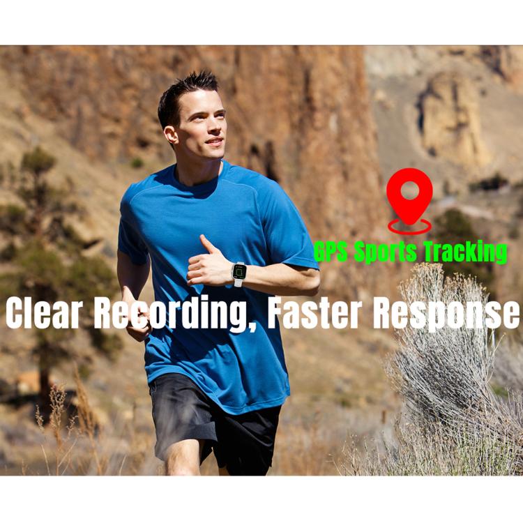 S339 1.85 inch AMOLED GPS Sport Smart Watch, Support Bluetooth Call / Sleep / Blood Oxygen / Heart Rate