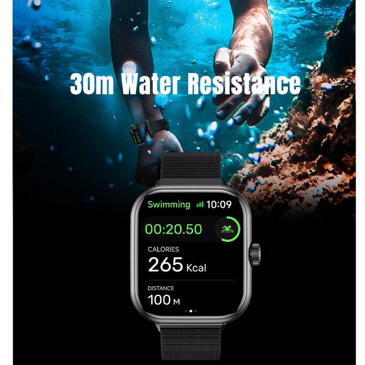 S339 1.85 inch AMOLED GPS Sport Smart Watch, Support Bluetooth Call / Sleep / Blood Oxygen / Heart Rate