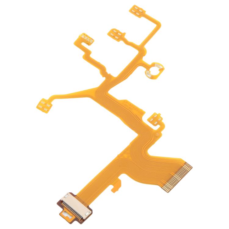 Camera Lens Mount Flex Cable with Socket, For Sony DSC-W130, For Sony DSC-W220, For Sony DSC-W120, For Sony DSC-W230