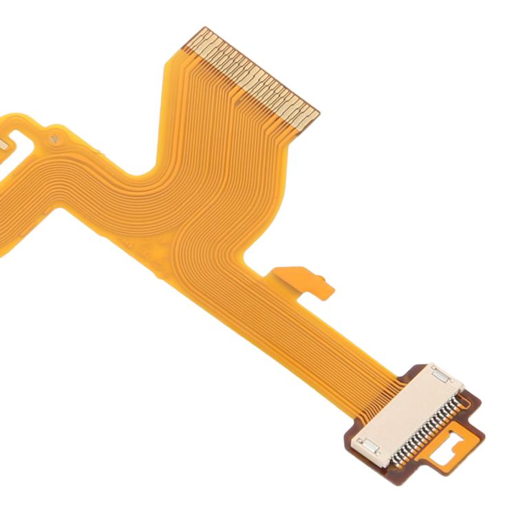 Camera Lens Mount Flex Cable with Socket, For Sony DSC-W130, For Sony DSC-W220, For Sony DSC-W120, For Sony DSC-W230