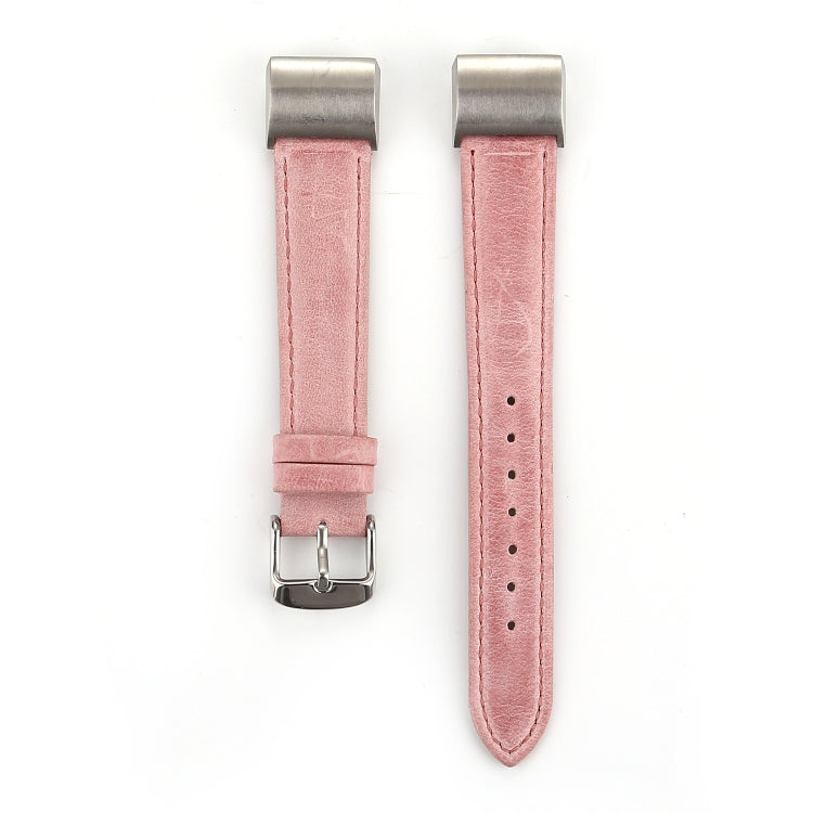 Fresh Style Genuine Leather Replacement Strap Watchband, For Fitbit Charge 2, For Fitbit Blaze