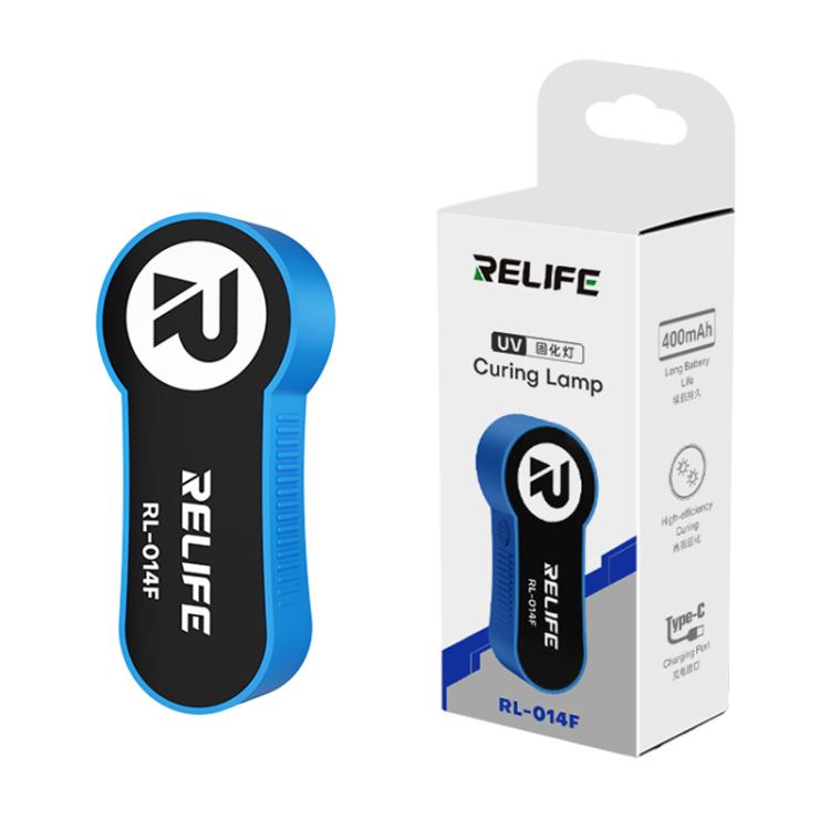 RELIFE RL-014F Rechargeable 395nm Dual LEDs Band Mini UV Curing Lamp