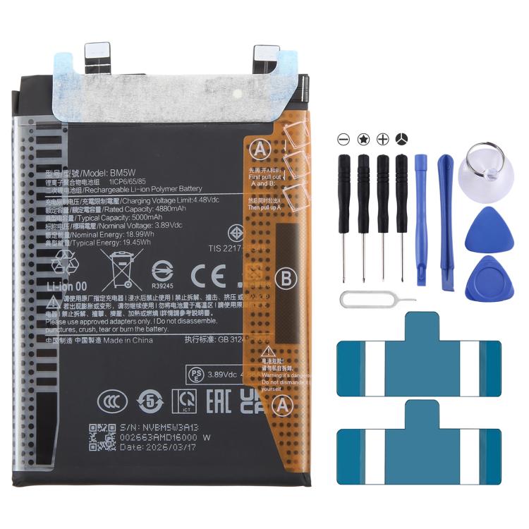 Battery, For Redmi A7 Pro 6000mAh BM6S, For Redmi Note 15 5800mAh BN6C, For Redmi Note 15 Pro 5G 7000mAh BN71, For Redmi 15 4G/5G/Poco M7 4G 7000mAh BN70, For Redmi 15C 4G 2024 6000mAh BN68, For Redmi K80 Ultra 7410mAh BM6F                             ...